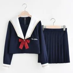 Halloween Carnaval Uniforme Escolar Algodón Del Poliester De Color Azul Marino Oscuro Con Pañuelo&con Falda&con Top -Halloween Ventas 2c361418 0d9f 4dca a2bc d9a9bff4b148