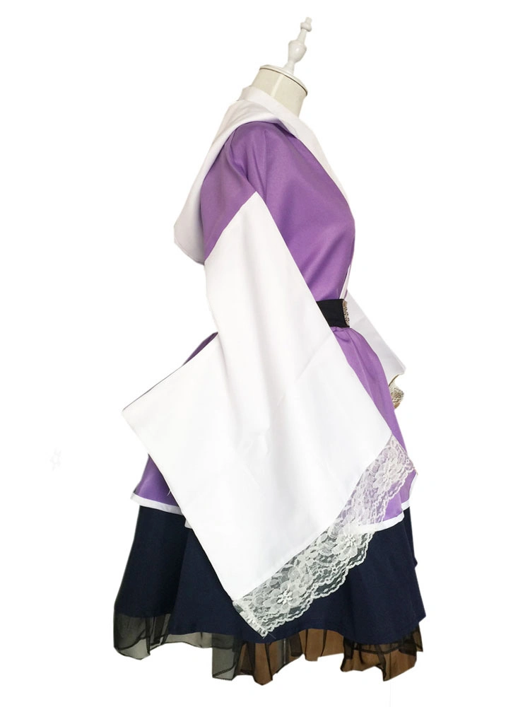 Naruto Hyuuga Hinata Kimono Lolita Vestido Halloween Cosplay Disfraz 5 Naruto Hyuuga Hinata Kimono Lolita Vestido Halloween Cosplay Disfraz - Imagen 3