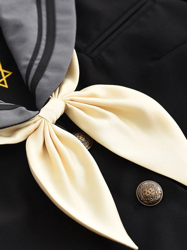 Halloween Carnaval Disfraz De Chicas 2023 Anime Japonés Uniforme Escolar De Invierno Negro Kawaii 6 Halloween Carnaval Disfraz De Chicas 2023 Anime Japonés Uniforme Escolar De Invierno Negro Kawaii - Imagen 4