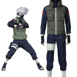 Halloween Disfraz Carnaval Naruto Hatake Kakashi Cosplay De Halloween Conjunto Completo Carnaval