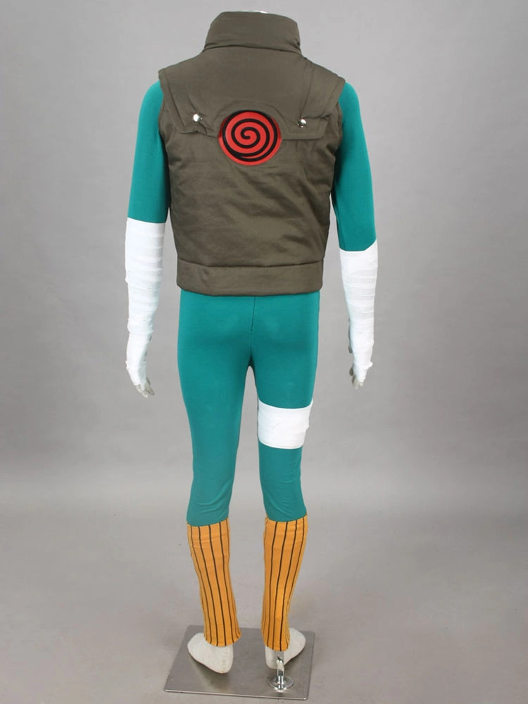 Halloween Disfraz Carnaval Traje Para Cosplay De Naruto De Rock Lee De Naruto Faja Elástica+Obi+botines+con Chaleco+con Mono Carnaval 6 Halloween Disfraz Carnaval Traje Para Cosplay De Naruto De Rock Lee De Naruto Faja Elástica+Obi+botines+con Chaleco+con Mono Carnaval - Imagen 4