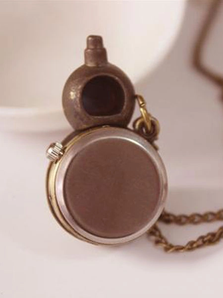 Halloween Carnaval Reloj De Bolsillo Naruto Gaara Quartz Anime Cosplay Prop 7 Halloween Carnaval Reloj De Bolsillo Naruto Gaara Quartz Anime Cosplay Prop - Imagen 5