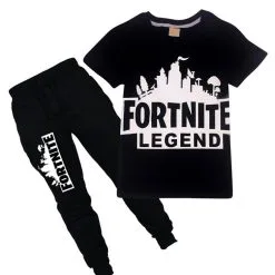 Halloween Carnaval Fortnite Pijamas Onesie Set Juego Pijamas Negros Halloween