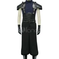 Final Fantasy VII Crisis Core Zack Fair Halloween Cosplay Costume