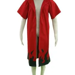 Halloween Traje Rojo De Uzumaki Para Cosplay De Naruto