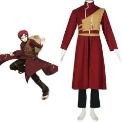 Halloween Traje De Gaara Para Cosplay De Naruto