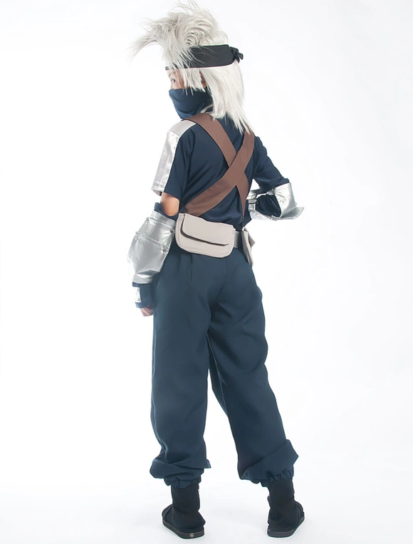 Halloween Naruto Hatake Kakashi Halloween Cosplay Costume 5 Halloween Naruto Hatake Kakashi Halloween Cosplay Costume - Imagen 3
