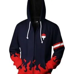 Halloween Carnaval Naruto Uchiha Family Cosplay Anime Hoodie