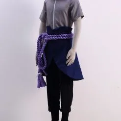 Halloween Disfraz Carnaval Traje Para Cosplay De Naruto De Uchiha Sasuke De Naruto Con Pantalones+protector De Muñecas+Delantal Sin Peto+con Top+Faja Elástica Carnaval -Halloween Ventas d9d10210 3228 447c aea5 ed2c3b06cbff