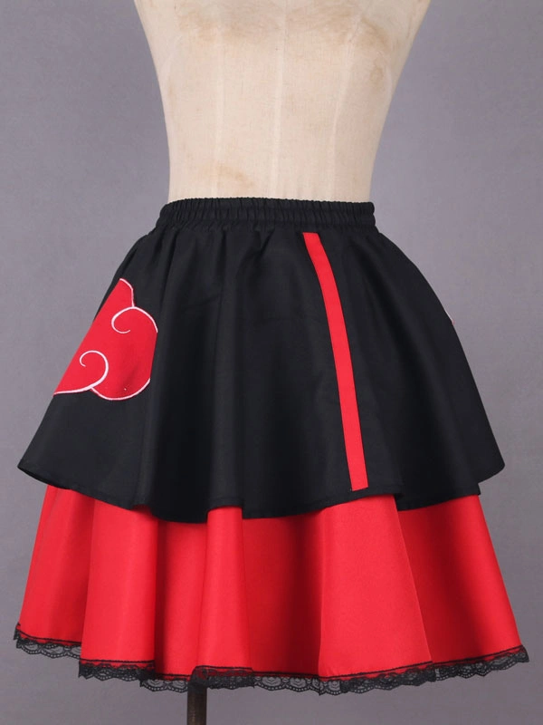 Naruto Akatsuki Lolita Vestido Cosplay Disfraz Halloween 7 Naruto Akatsuki Lolita Vestido Cosplay Disfraz Halloween - Imagen 5