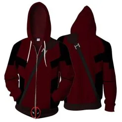 Halloween Carnaval Marvel Comics Deadpool Halloween Cosplay Hoodie