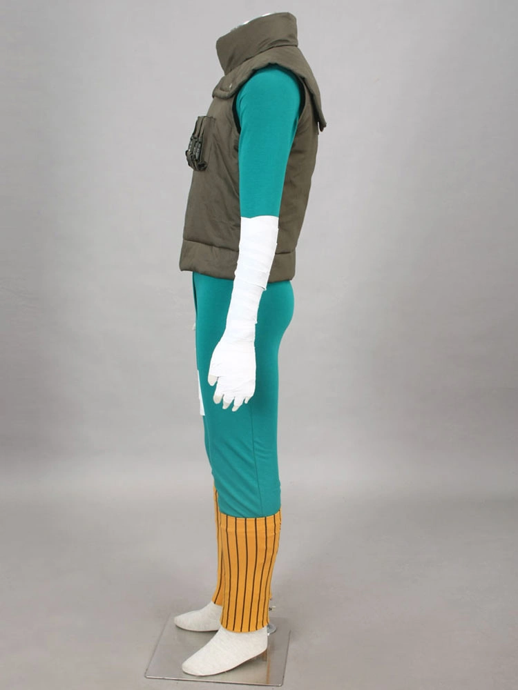 Halloween Disfraz Carnaval Traje Para Cosplay De Naruto De Rock Lee De Naruto Faja Elástica+Obi+botines+con Chaleco+con Mono Carnaval 5 Halloween Disfraz Carnaval Traje Para Cosplay De Naruto De Rock Lee De Naruto Faja Elástica+Obi+botines+con Chaleco+con Mono Carnaval - Imagen 3