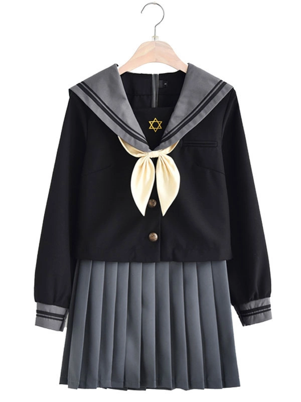Halloween Carnaval Disfraz De Chicas 2023 Anime Japonés Uniforme Escolar De Invierno Negro Kawaii 3 Halloween Carnaval Disfraz De Chicas 2023 Anime Japonés Uniforme Escolar De Invierno Negro Kawaii
