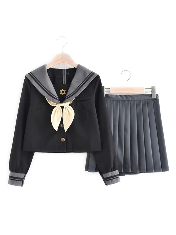 Halloween Carnaval Disfraz De Chicas 2023 Anime Japonés Uniforme Escolar De Invierno Negro Kawaii 5 Halloween Carnaval Disfraz De Chicas 2023 Anime Japonés Uniforme Escolar De Invierno Negro Kawaii - Imagen 3